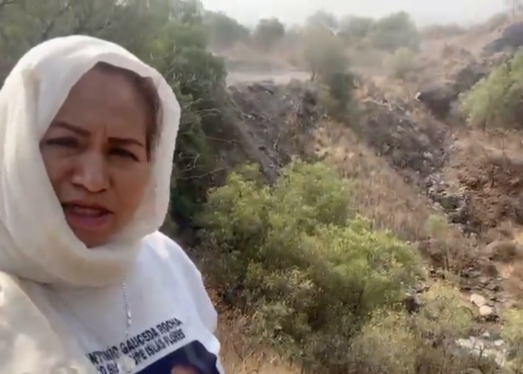 Ceci Flores, madre buscadora halla crematorio clandestino con restos humanos en la CDMX